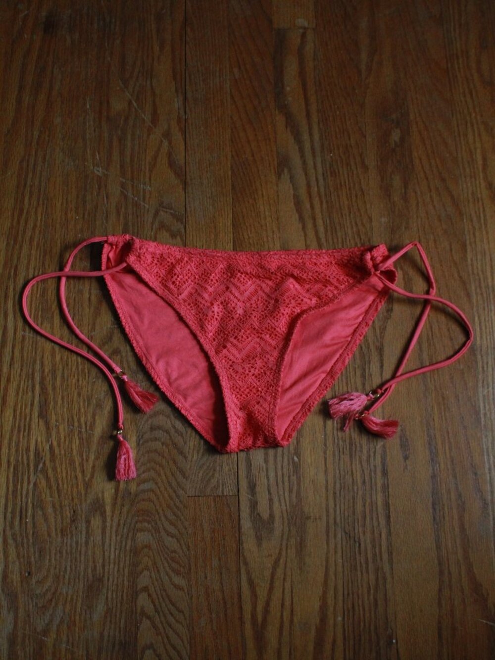 Joe Boxer Crochet Accent Bikini Bottom
